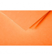 Designbriefumschlag Pollen 5496C, C6, haftklebend, 120g, clementine