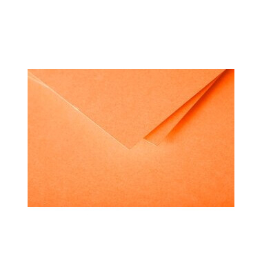 Briefumschlag Pollen, ohne Fenster, gum, C6, 120 g/m², orange