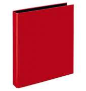 Ringbuch VELOCOLOR® ohne 4143221, A4 4 Ringe 25mm Ring-Ø Karton rot