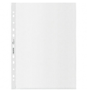 Prospekth&uuml;llen Recycle 4791-30-03, A4 transluzent genarbt, oben offen, 0,1mm