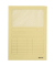 Sichtmappen 3950-00-15, A4 gelb Recyclingkarton 160g