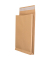 Faltentaschen 30021153, C4, mit Fenster, 40mm-Falte, haftklebend, 140g, braun