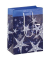 Geschenktüten Small Shining Stars blau 170x230x90mm