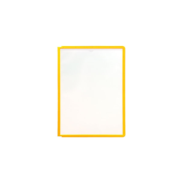 4005546100746 - Sichttafel SHERPA PP A4 farblosgelber Rahmen 4005546100746 DURABLE 5 Stück 4005546100746 - Sichttafel SHERPA PP A4 farblosgelber Rahmen 4005546100746 DURABLE 5 Stück