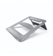 Laptopständer, Aluminium, für Geräte bis: 39,12 cm, Tragf.: 0,4 kg