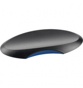 Büroschale DELTA, PS, 246 x 106 x 22 mm, 1 Fach, weißschwarz
