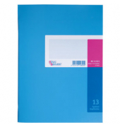 Gesch&auml;ftsbuch 86-11631, blau, A4, liniert, 80g, 40 Blatt / 80 Seiten
