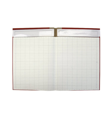 Geschäftsbuch Efalin, 16Sp., verschiebb. Kopfl., 21x25,5cm, 96Bl.