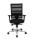 B&uuml;rodrehstuhl Sitness X-Pander Plus, schwarz / silber, mit Armlehnen, bis 110kg, ohne Kopfst&uuml;tze
