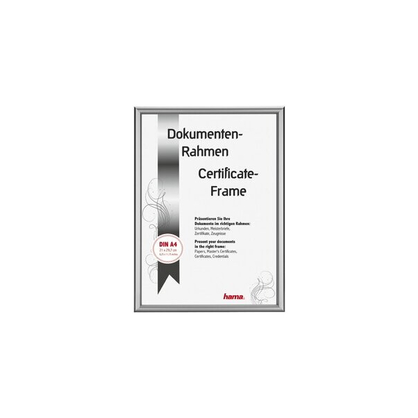 4047443456793 - Bilderrahmen Detroit Reflexglas 21 x 297 cm Alurahmen silber 4047443456793 hama 175882
