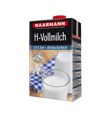 H-Milch 920, 3,5% Fett, 12x 1 Liter, im Tetrapack