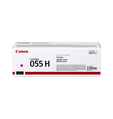 Toner, 055 H, 3018C002, original, magenta, 5.900 Seiten