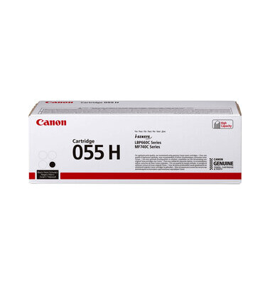 Toner, 055 H, 3020C002, original, schwarz, 7.600 Seiten