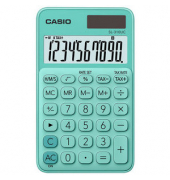 Taschenrechner, SL-310UC, LCD, 10stellig, 1zeilig, 50 g, grün