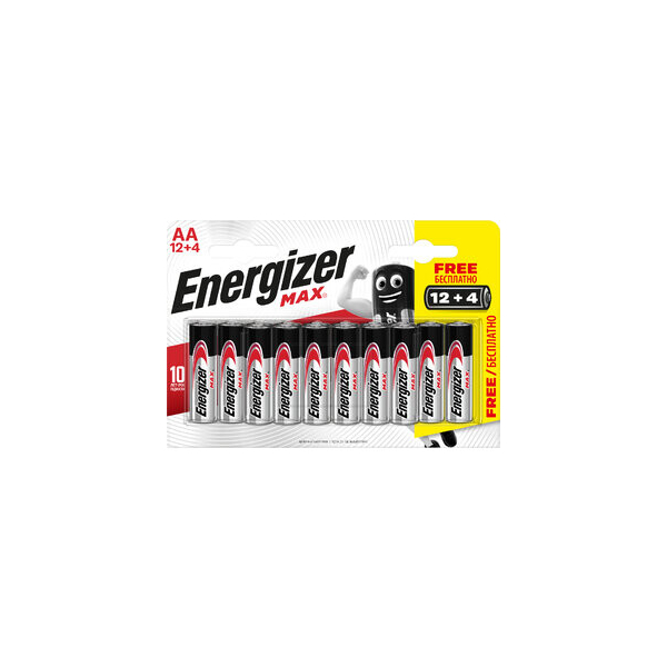 7638900438284 - Batterien Max New Blister AAA LR03 1200 mAh Alkali 15 V 16 16 Stück 7638900438284 - Batterien Max New Blister AAA LR03 1200 mAh Alkali 15 V 16 16 Stück