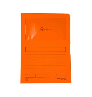 Aktendeckel, Papier, 120 g/m², A4, 22 x 31 cm, orange