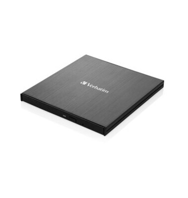 Blu-ray Disc™-Brenner Slimline USB 3.0, extern, für PC/MAC, schwarz