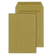 Versandtaschen 9831, C4, ohne Fenster, selbstklebend, 90g, braun