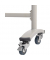 Stativdrehtafel-Whiteboard ST202, 150x100cm (BxH), emailliert, Aluminiumrahmen