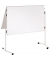 Moderationstafel Eco ECO-UMTK-G, 120x150cm, Karton + Karton (beidseitig), pinnbar, klappbar, mit Rollen, weiß + weiß