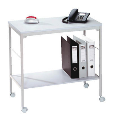 HAMMERBACHER B&uuml;rowagen grau 2 Ebenen 73,5 x 40,0 x 72,0 cm