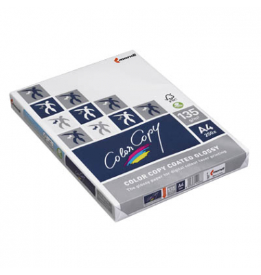 Color Copy Coated Glossy A4 135g Laserpapier weiß