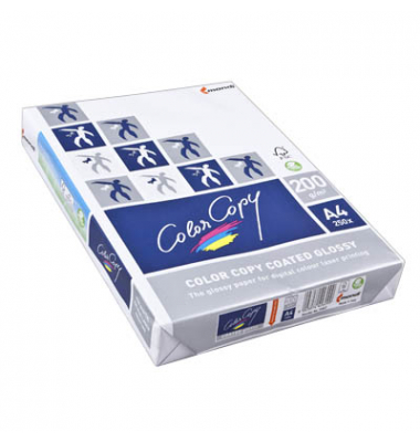 Color Copy Coated Glossy A4 200g Laserpapier weiß