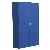 Aktenschrank 111155, Stahl abschließbar, 5 OH, 120 x 195 x 42 cm, blau