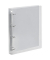 Ringbuch Crystal 4145290, A4 4 Ringe 25mm Ring-Ø PP transparent