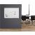 Whiteboard MAULstandard, 6452284, 90x120cm (HxB), kunststoffbeschichtet, Aluminium