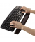 Handgelenkauflage f.Tastatur schwarz 493x60x23mm Crystals