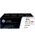Toner CF253XM (201X), cyan/magenta/gelb, ca. 3x 2300 Seiten
