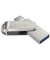 USB-Stick Ultra Dual Drive Luxe SDDDC4-128G-G46, silber, 128 GB