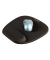 Mousepad 62384 schwarz 28x3,7x21,5cm