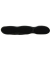 Handgelenkauflage 45 x 3 x 8,3 cm (B x H x T) nicht antistatisch Kunststoff schwarz