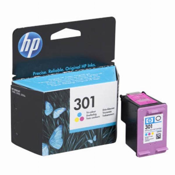 0884962894491 - CH562EE Druckerpatronen HP CH 562 EE Tintenpatrone 3-farbig No 301 CH562EE 0884962894491