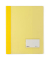 Schnellhefter DURALUX TRANSLUZENT 268004, A4+, gelb, Kunststoff, Vorderdeckel transparent