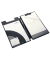 Klemmbrettmappe Spezial-Blockmappe DIN A4+ 2332-01, A4, schwarz, Karton, Folien-kaschiert