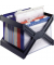 Hängemappenkorb Carry Plus 2611 schwarz bis 30 Mappen leer stapelbar