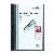 Klemmhefter DURACLIP 30 220001, A4 schwarz, für ca. 30 Blatt, Polyvinylchlorid (PVC)