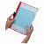 Klemmhefter DURACLIP 60 220907, A4 blau, für ca. 60 Blatt, Polyvinylchlorid (PVC)