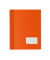 Schnellhefter DURALUX TRANSLUZENT 268009, A4+, orange, Kunststoff, Vorderdeckel transparent