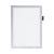 Magnetrahmen Duraframe Note silber A4 selbstk.