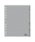 Kunststoffregister 6520-10 A-Z A4+ 0,12mm graue Taben 20-teilig