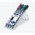 Folienstifte-Set Lumocolor, 318 WP4, 4-farbig sortiert, 0,6mm, Rundspitze, nachf&uuml;llbar