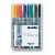 Folienstift 316 F farbig sortiert 0,6 mm 8er Etui non-permanent