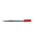 Folienstift F rot 0,6 mm non-permanent