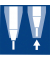 Druckbleistift-Set Mars micro, 775 SC WP3, 3x blau, 0,3mm+0,5mm+0,7mm, HB