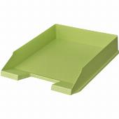 Briefablage classic recycling 50033973, A4/C4, intensiv hellgr&uuml;n, Polystyrol/recycelter Kunststoff stapelbar