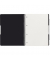 Collegeblock 11293073 easy orga to go, kariert / kariert, A4, 80g, schwarz, 80 Blatt